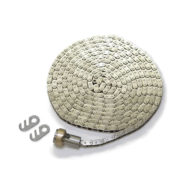 Nickel Chain with Connector Swivel