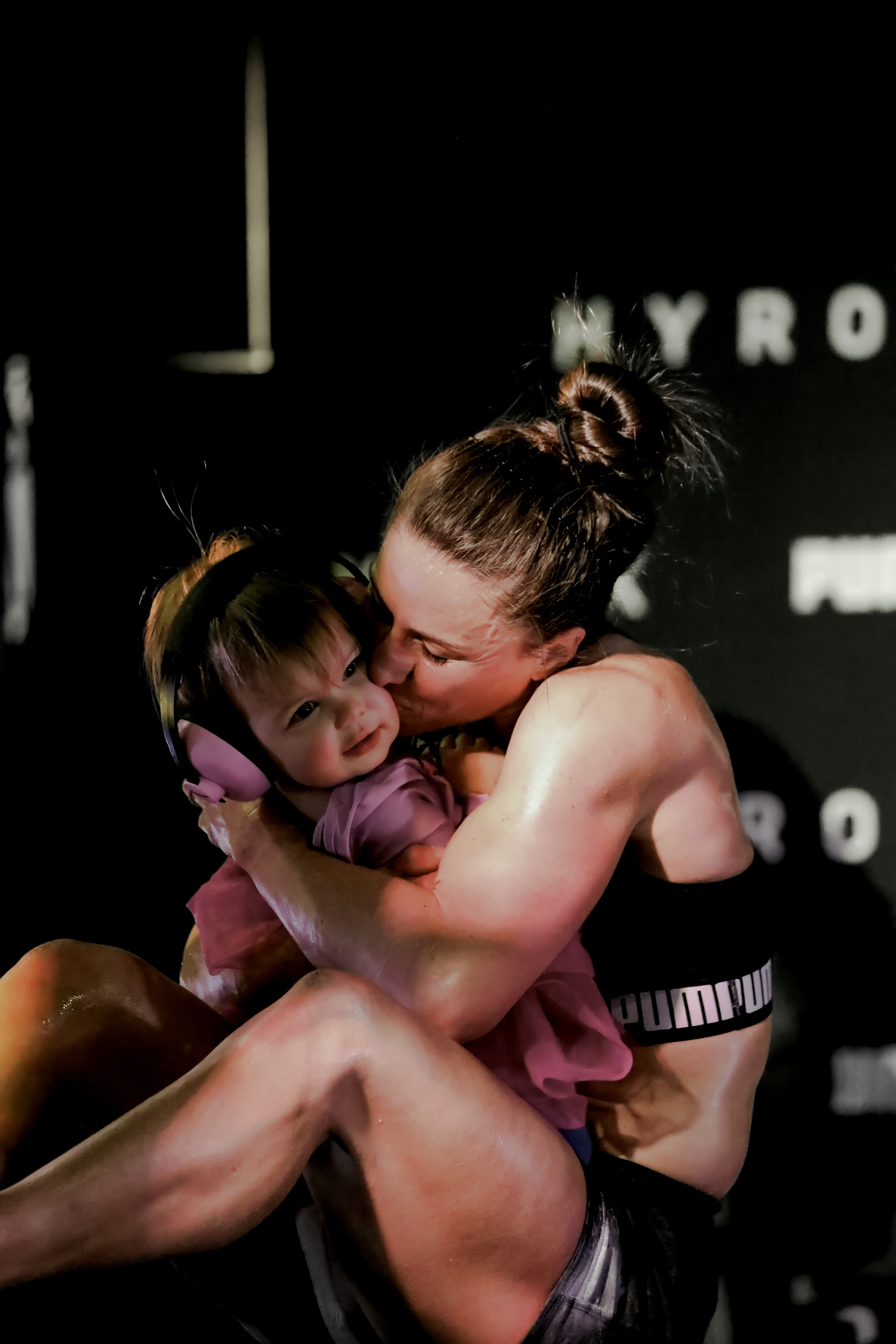 Lauren Weeks HYROX and daughter