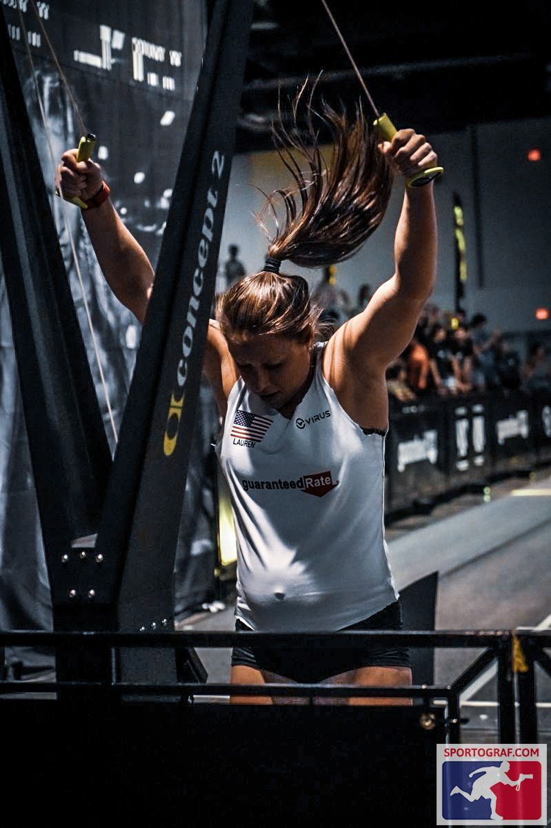 Lauren Weeks HYROX Concept2 SkiErg