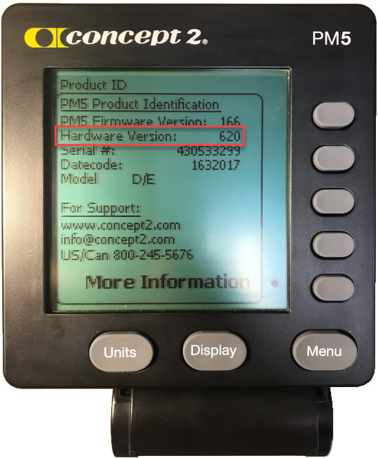 PM5 Hardware Version