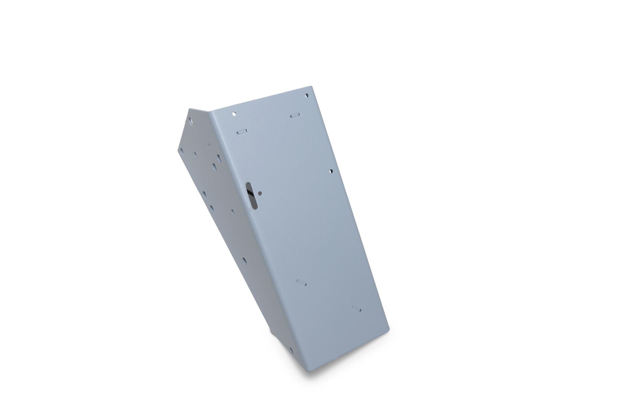 Foot Bracket, Right, Lt Blue—Model D