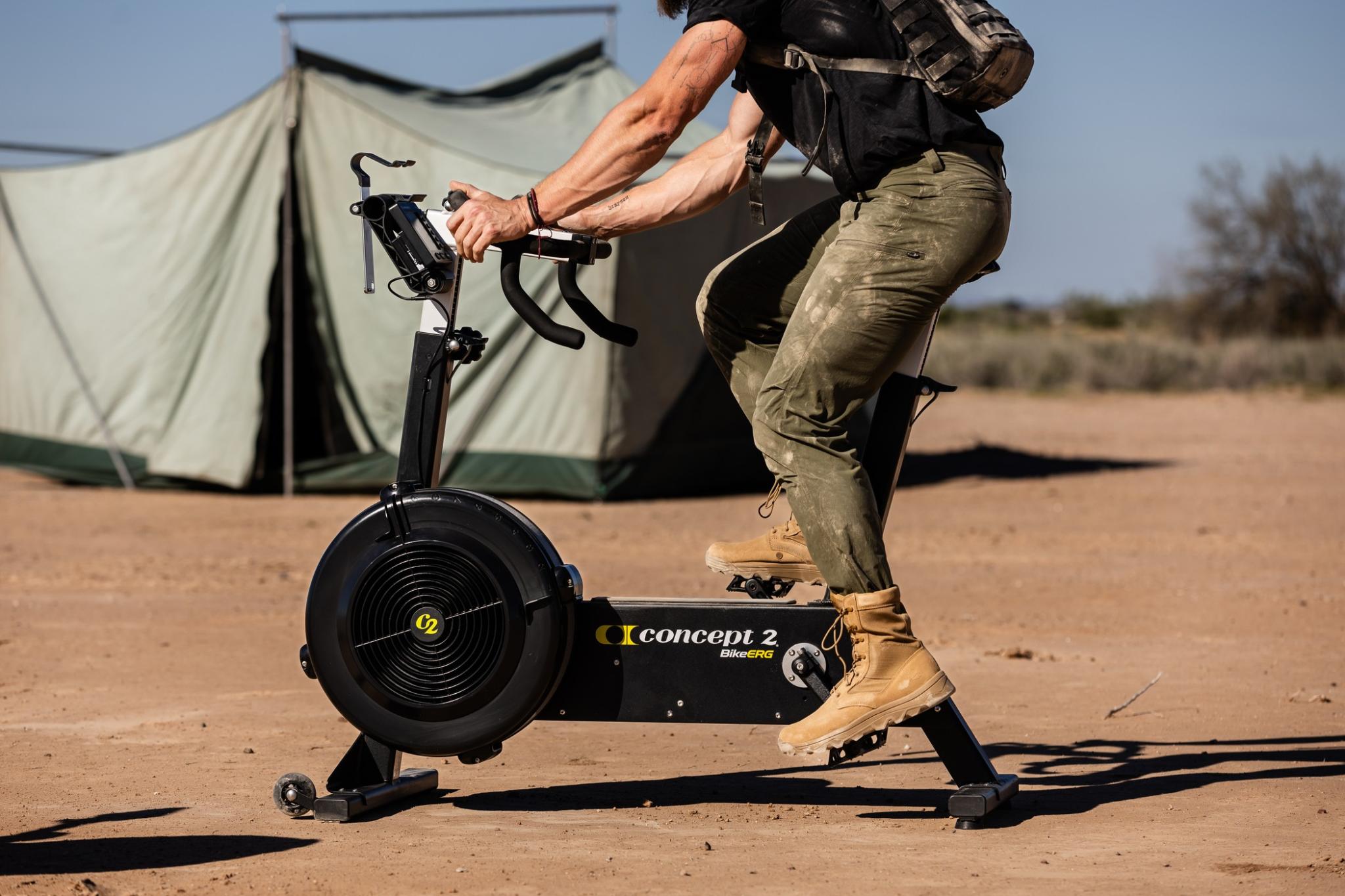 concept2 bikeerg military